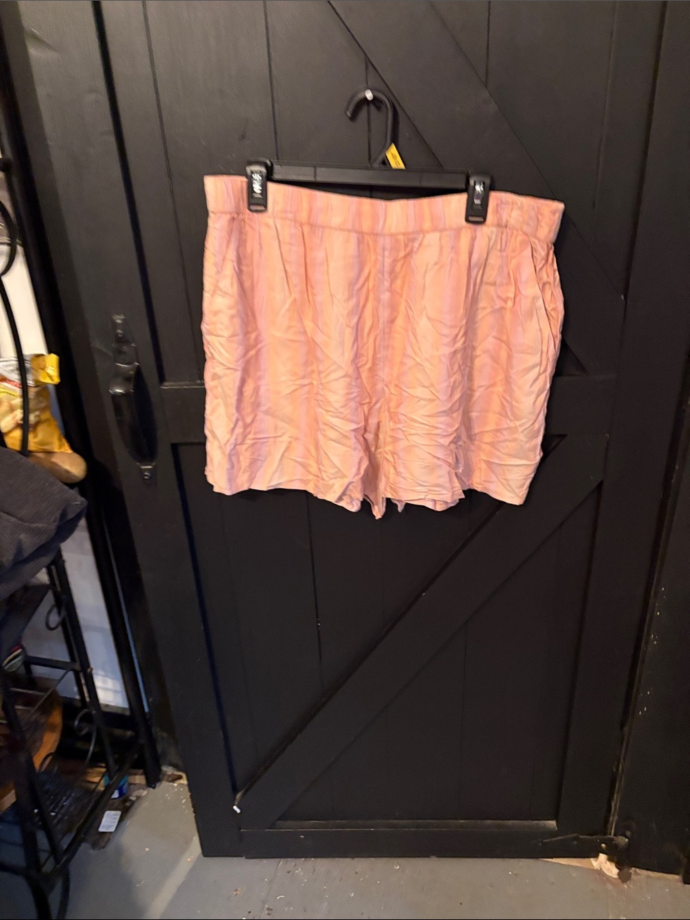 bp Blush Pink High-Rise Lightweight Shorts